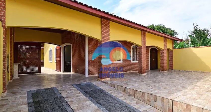 Casa com 3 dormitórios à venda, 150 m² por r$ 500.000,00 - balneário florida - peruíbe/sp