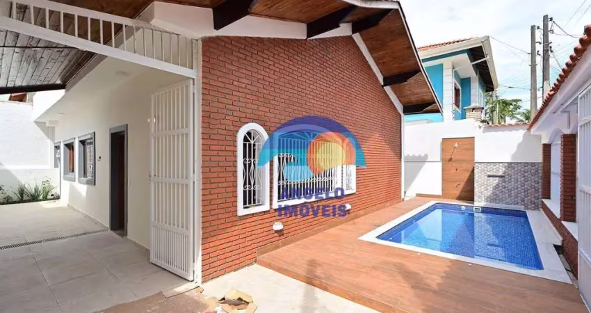 Casa com 3 dormitórios à venda, 125 m² por r$ 630.000,00 - balneário stella maris - peruíbe/sp
