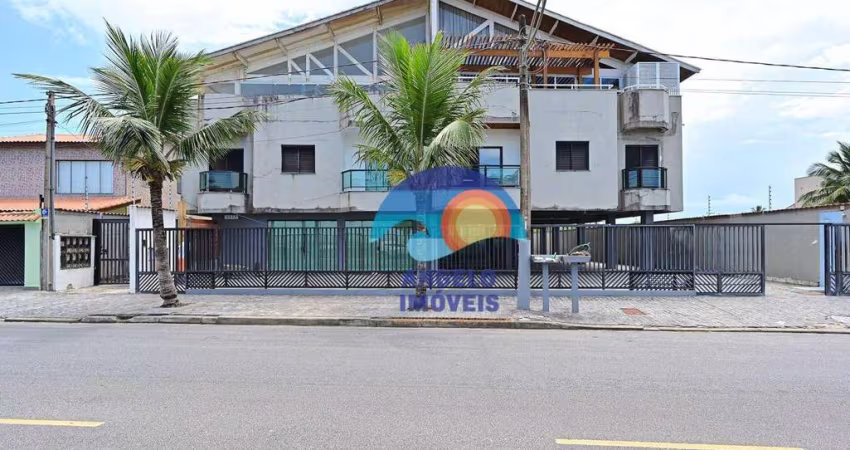 Apartamento frente mar com 3 dormitórios à venda, 85 m² por R$ 650.000 - Cidade Nova Peruibe - Peruíbe/SP