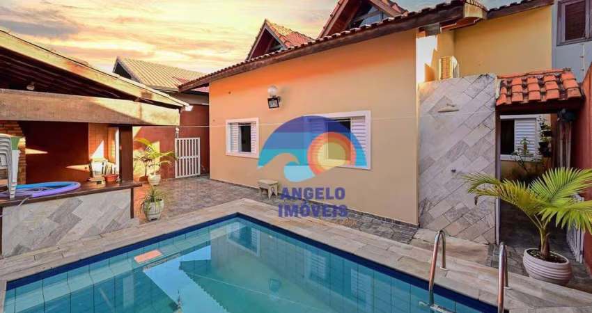 Casa com 4 dormitórios à venda, 180 m² por R$ 800.000,00 - Parque Balneário Oásis - Peruíbe/SP