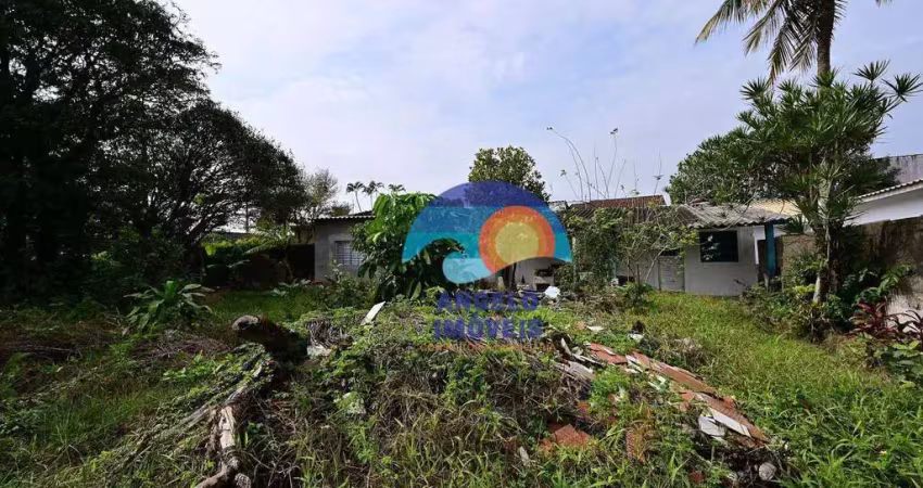 Terreno lado praia à venda, 350 m² por r$ 430.000 - centro - peruíbe/sp
