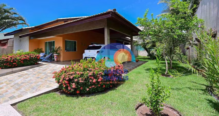 Casa com 4 quartos sendo 2 suítes à venda, 251 m² por R$ 1.100.000 - Balneário Oásis - Peruíbe/SP