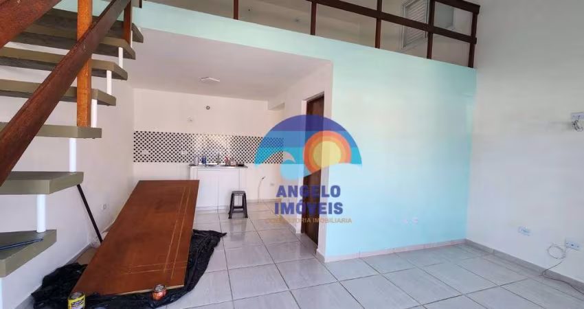 Apartamento com 1 dormitório para alugar, 35 m² por R$ 1.400,00/mês - Parque Turístico - Peruíbe/SP
