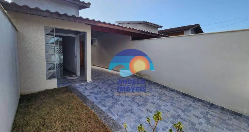 Casa com 2 dormitórios à venda, 70 m² por R$ 275.000,00 - Estância São José - Peruíbe/SP