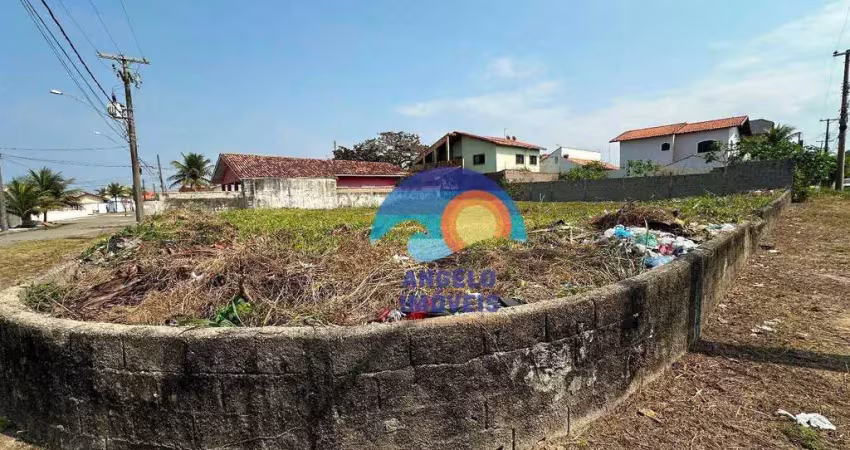 Terreno à venda, 295 m² por r$ 240.000,00 - jardim mar e sol - peruíbe/sp