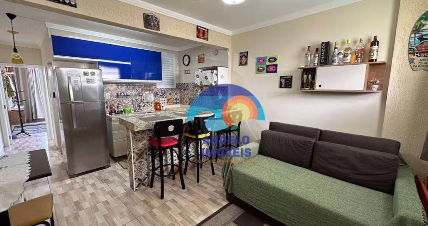 Apartamento com 1 dormitório à venda, 43 m² por R$ 425.000,00 - Centro - Peruíbe/SP