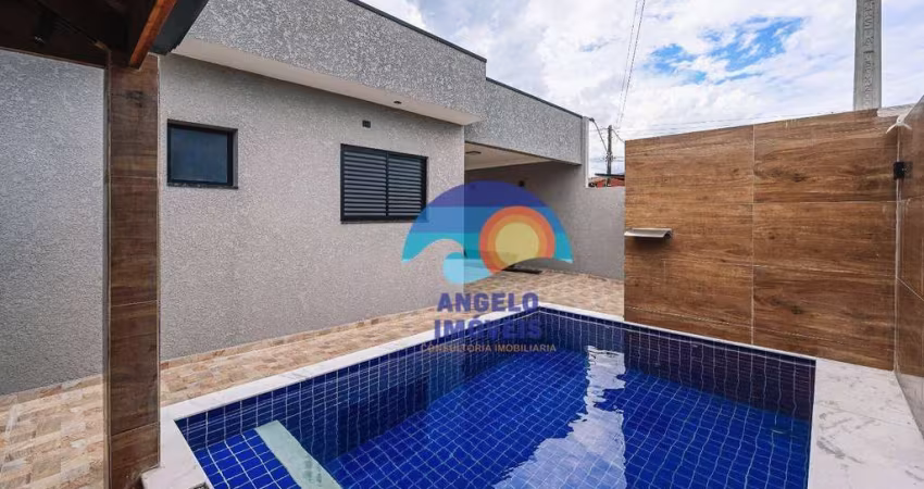 Casa com 3 dormitórios à venda, 86 m² por R$ 470.000,00 - Cidade Nova Peruíbe - Peruíbe/SP
