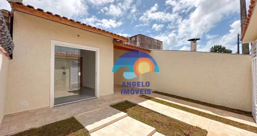 Casa com 3 dormitórios à venda, 87 m² por R$ 422.000 - Balneário São João Batista - Peruíbe/SP