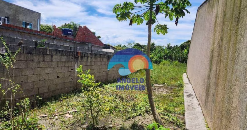 Terreno à venda, 125 m² por R$ 50.000,00 - Jardim Prados - Peruíbe/SP