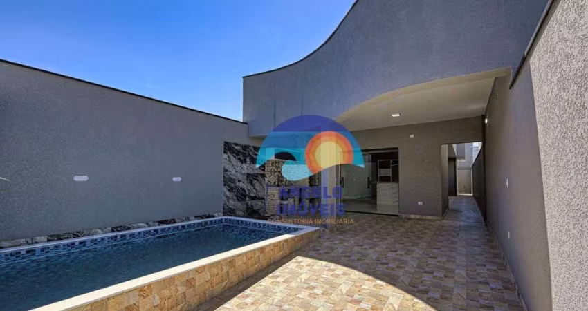 Casa com 3 dormitórios à venda, 115 m² por R$ 430.000,00 - Parque D'Aville Residencial - Peruíbe/SP