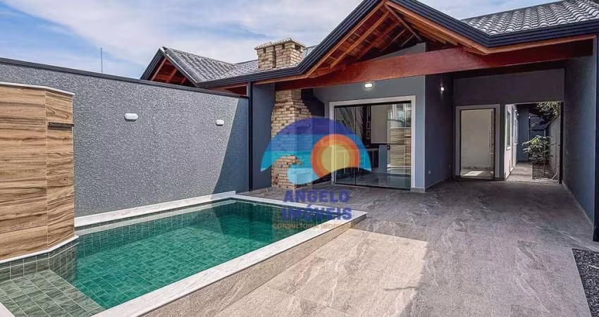Casa com 3 dormitórios à venda, 106 m² por R$ 490.000,00 - Parque D'Aville Residencial - Peruíbe/SP