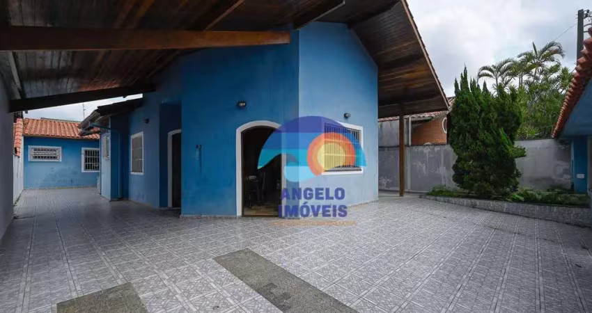 Casa com 3 dormitórios à venda, 158 m² por r$ 550.000,00 - balneário florida - peruíbe/sp