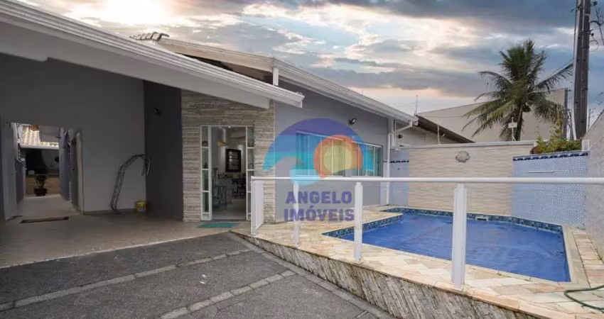 Casa com 3 dormitórios à venda, 149 m² por r$ 850.000,00 - balneário três marias - peruíbe/sp