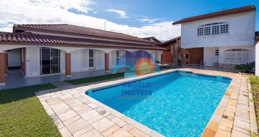 Casa com 3 dormitórios à venda, 205 m² por r$ 758.000,00 - parque balneário oásis - peruíbe/sp