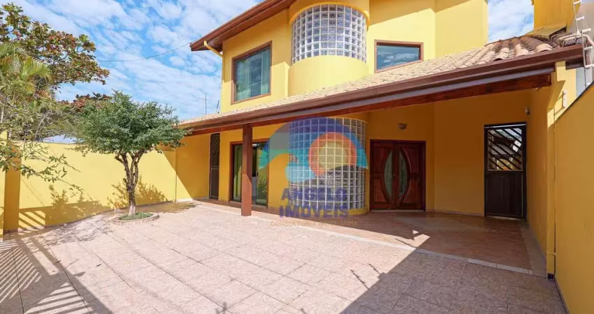 Sobrado com 3 quartos, 253 m² - venda por r$ 750.000 ou aluguel por r$ 3.750/mês - jardim barra de jangada - peruíbe/sp