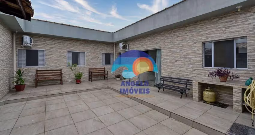 Casa com 3 dormitórios, 220 m² - venda por r$ 500.000,00 ou aluguel por r$ 2.700,00/mês - jardim peruíbe - peruíbe/sp