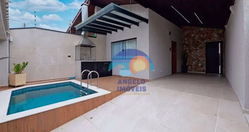 Casa de luxo com 2 dormitórios à venda, 84 m² por r$ 600.000 - jardim ribamar - peruíbe/sp