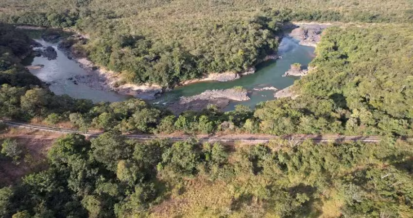 Fazenda à beira do rio corumbá em luziânia, go - dupla aptidão