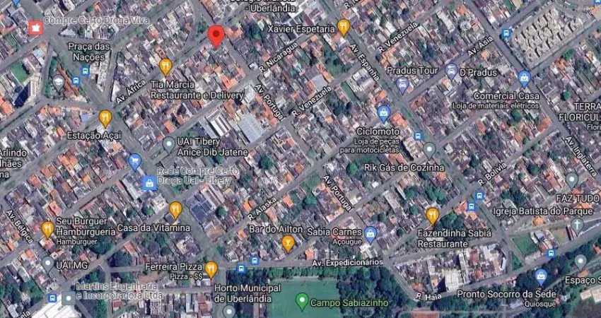 Terreno à venda na Avenida África, Tibery, Uberlândia