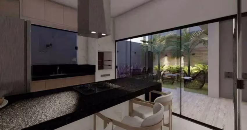 Casa à venda, 3 quartos, 1 suíte, 2 vagas, JARDIM BOTANICO - Uberlândia/MG