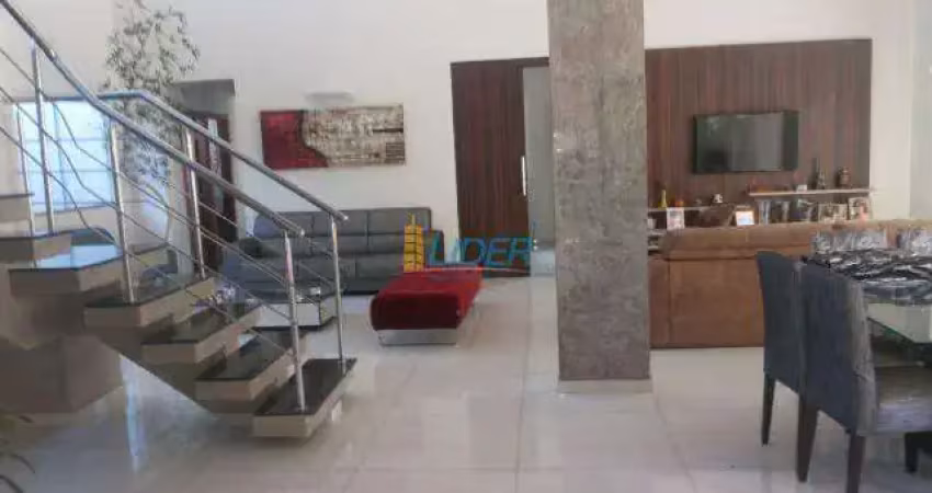 Casa à venda, 4 quartos, 4 suítes, 4 vagas, jardim karaíba - uberlândia/mg