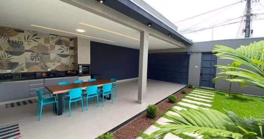 Casa à venda, 3 quartos, 2 suítes, 3 vagas, JARDIM EUROPA - Uberlândia/MG