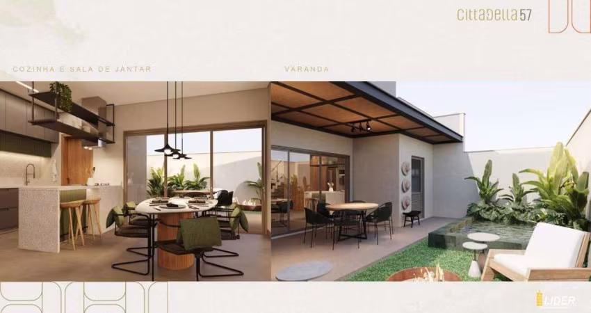 Casa à venda, 3 quartos, 3 suítes, 2 vagas, Shopping Park - Uberlândia/MG