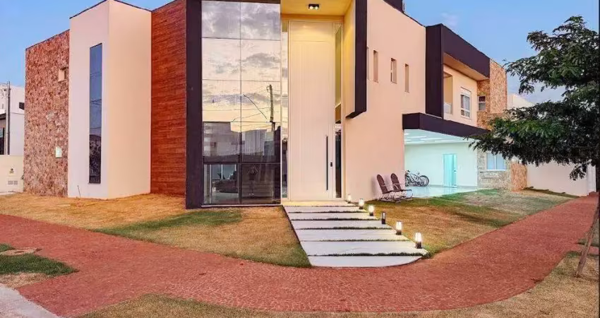 Casa em condomínio à venda, 6 quartos, 4 suítes, 8 vagas, novo mundo - uberlândia/mg