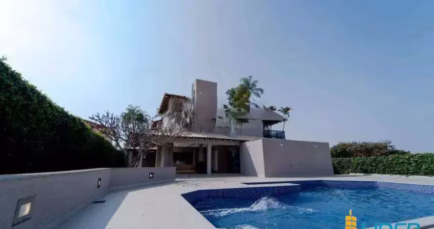 Casa à venda, 5 quartos, 4 suítes, 6 vagas, cidade jardim - uberlândia/mg