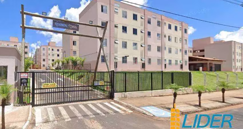 Apartamento à venda, 2 quartos, 1 vaga, mansour - uberlândia/mg