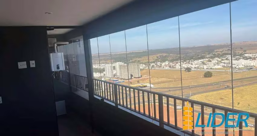 Lindo apartamento com 96m2 de área privativa à venda em condomínio vertical com área de lazer completa na zona sul de uberlândia