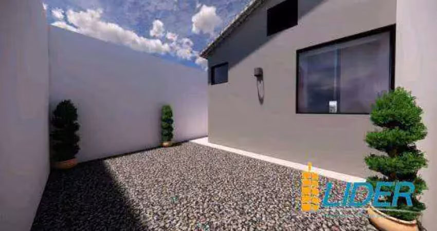 Casa com 2 quartos à venda na Rua Cobertura, Laranjeiras, Uberlândia