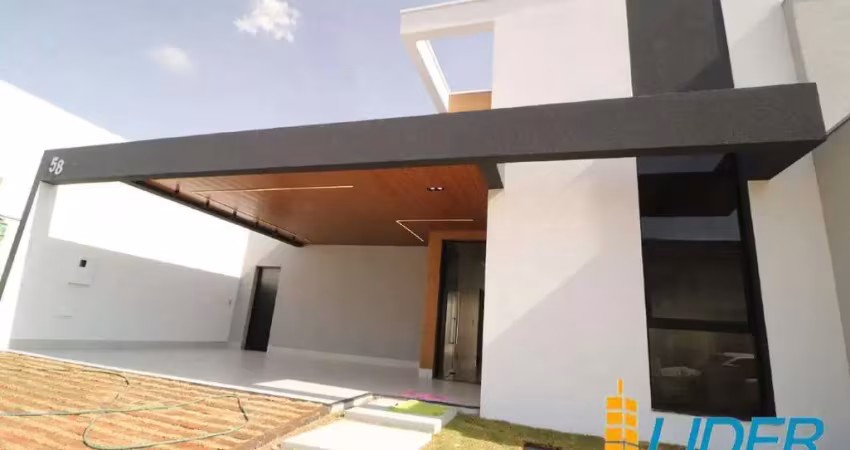 Casa em condomínio à venda, 3 quartos, 2 suítes, 2 vagas, grand ville - uberlândia/mg