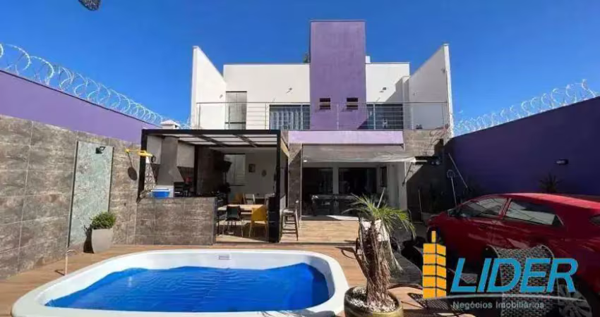 Casa à venda, 2 quartos, 2 suítes, 6 vagas, loteamento portal do vale ii - uberlândia/mg