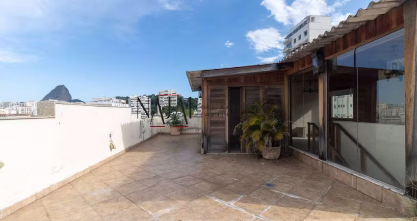 Vendo excelente cobertura 04 qtos 01 suite 01 vaga com 267m-Laranjeiras-Rj.