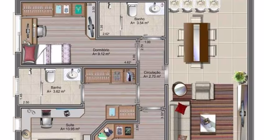 Apartamento em Planalto  -  Carlos Barbosa