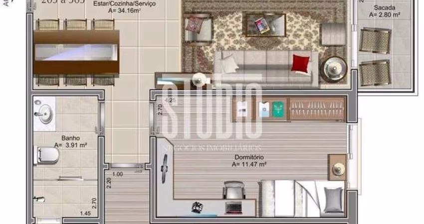 Apartamento com 2 quartos à venda no Planalto, Carlos Barbosa 