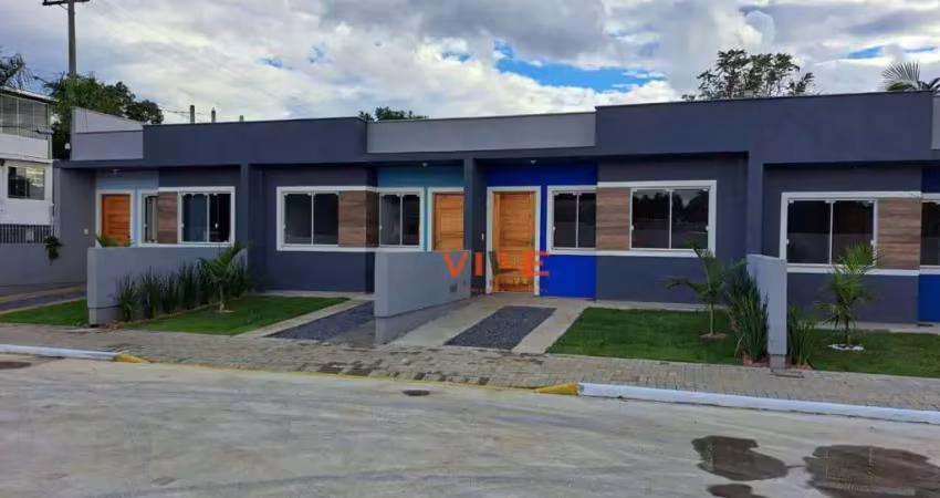 Casa com 2 dormitórios à venda, 43 m² - neópolis - gravataí/rs
