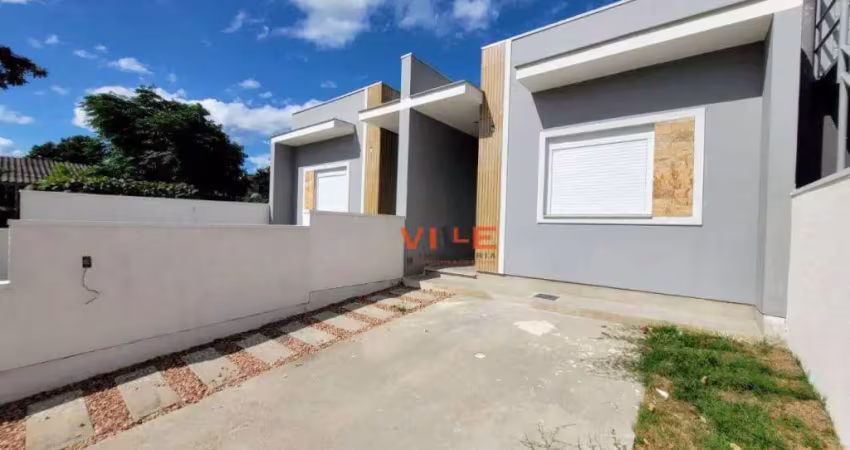 Casa com 2 dormitórios à venda, 63 m² por r$ 350.000,00 - parque marechal rondon - cachoeirinha/rs