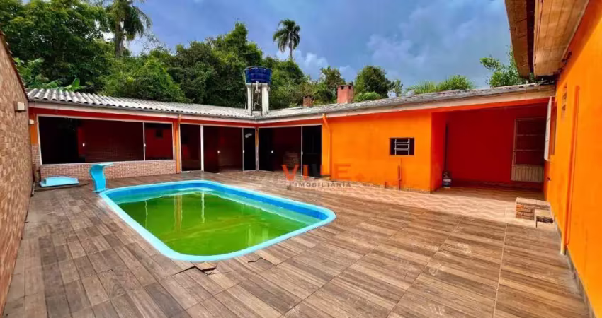 Casa com 3 dormitórios, 183 m² - venda por r$ 350.000,00 ou aluguel por r$ 2.700,00/mês - parque dos eucalíptos - gravataí/rs