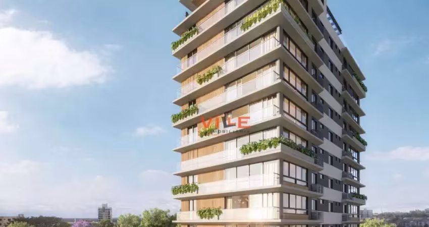 Apartamento de 02 dormitórios ambos suítes com 90m² à venda centro de gravataí/rs