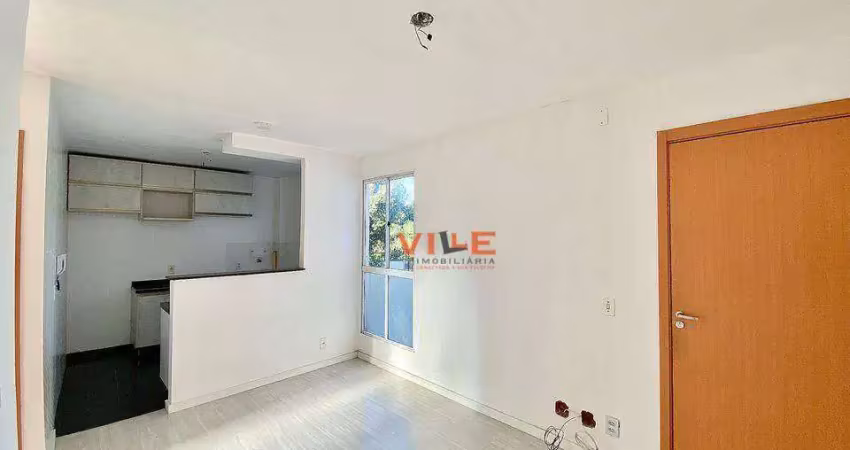 Apartamento com 2 dormitórios à venda, 42 m² - centro - gravataí/rs