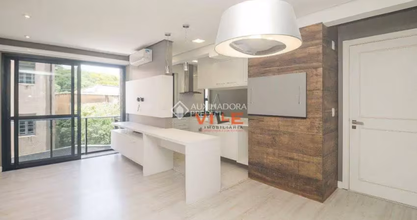 Apartamento com 1 dormitório à venda, 49 m² - partenon - porto alegre/rs