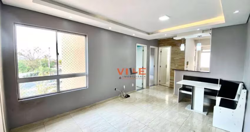 Apartamento com 2 dormitórios à venda, 50 m² por r$ 219.000,00 - centro - gravataí/rs