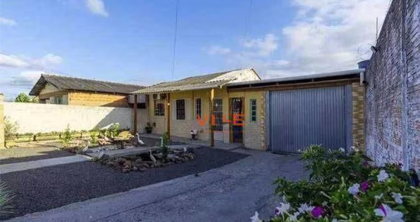 Casa com 2 dormitórios à venda, 100 m² por r$ 185.000,00 - parque ipiranga - gravataí/rs