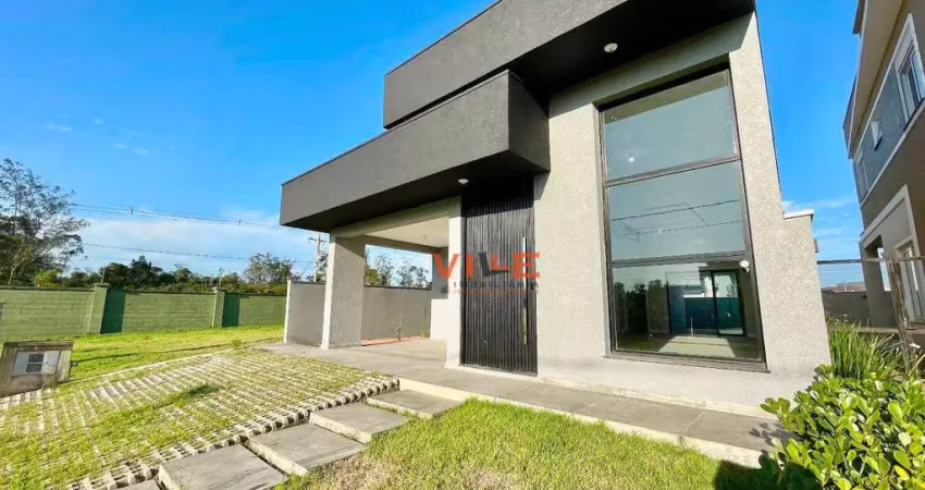 Casa com 3 dormitórios à venda, 155 m² por r$ 1.280.000,00 - terras alpha - gravataí/rs