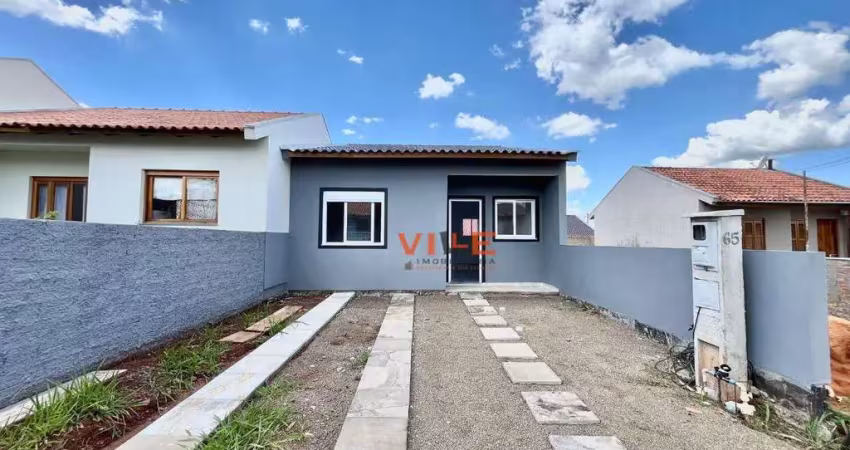 Casa de 02 dormitórios à venda no residencial neópolis, bairro neópolis em gravataí.