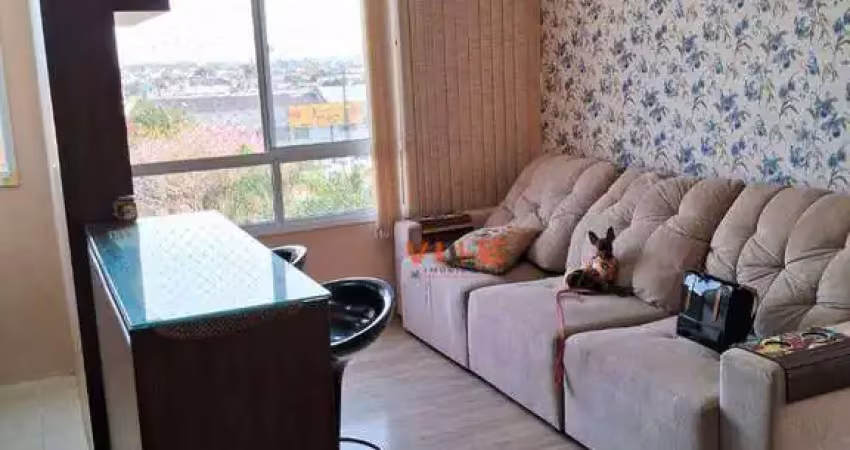Apartamento mobiliado 02 dormitórios à venda bairro santa cruz em gravataí.