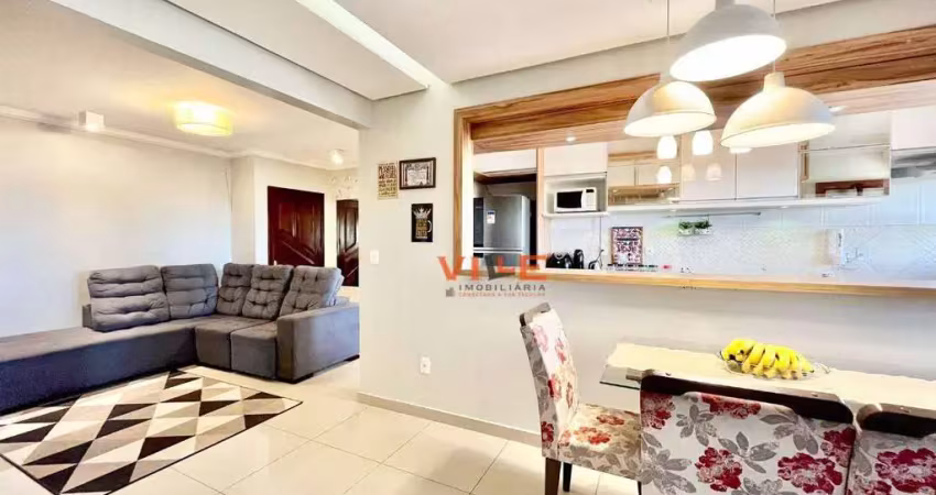 Apartamento de 02 dormitórios à venda no ed. fioravante, bairro cohab c - gravataí.