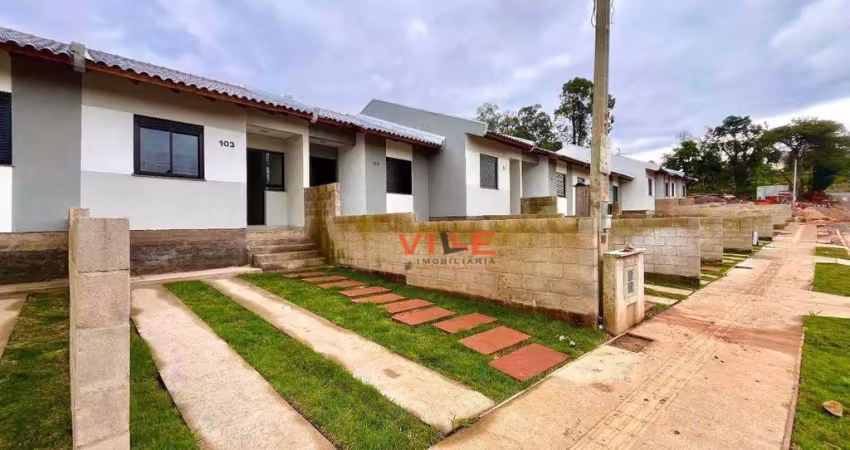 Casa com 2 dormitórios à venda, 44 m² por r$ 220.000,00 - nossa chácara - gravataí/rs